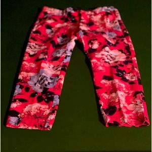Printed casual pants